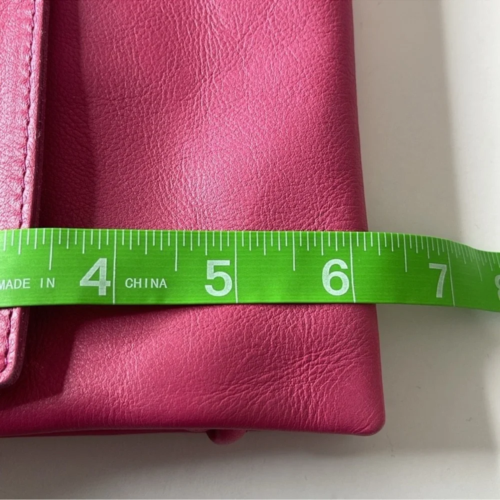 Free People Nicola Crossbody Leather Bag Pink - Picture 14 of 15
